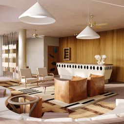 The lobby area of The Bonobo by Raes