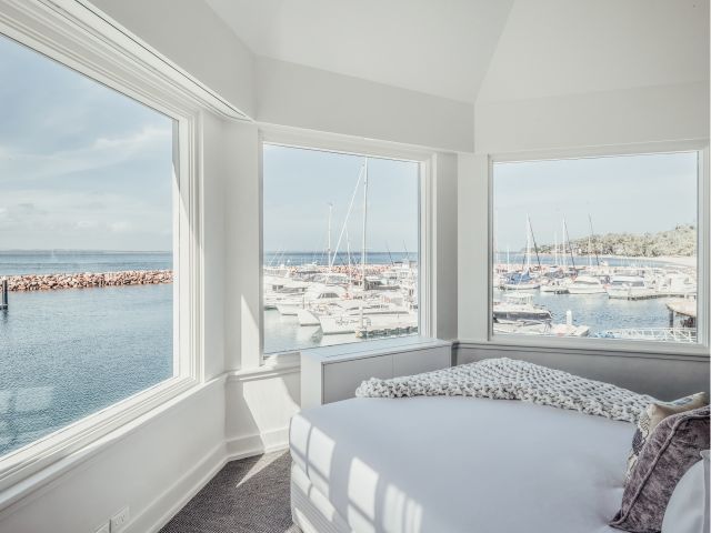 Water front view suite at The Anchorage
