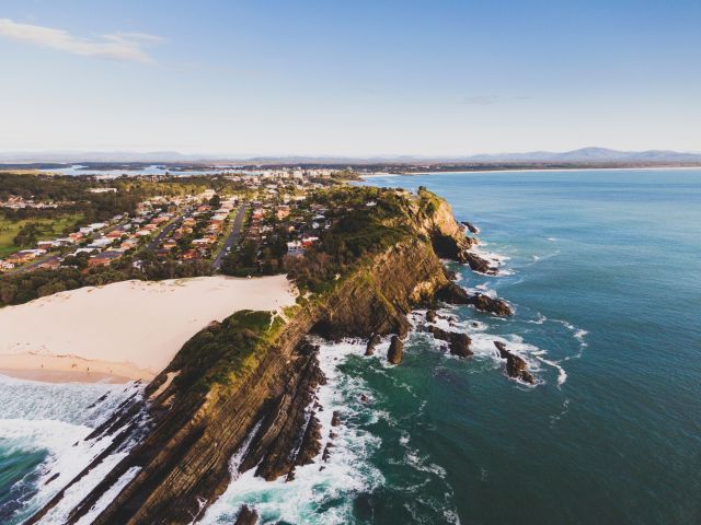One Mile Beach in Forster