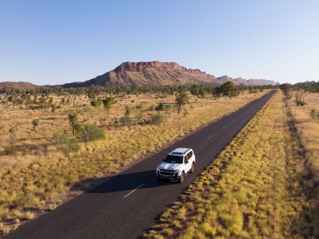 Driving through the Red Centre, Northern Territory