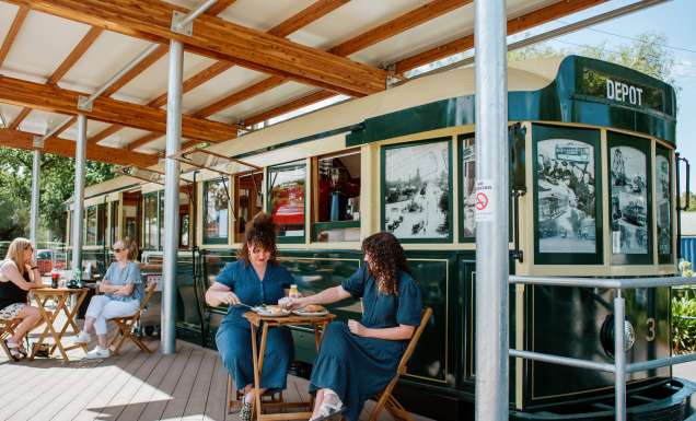 bendigo tram cafe Bendigo foodie experiences