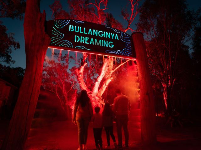 Bullanginya Dreaming Murray at night