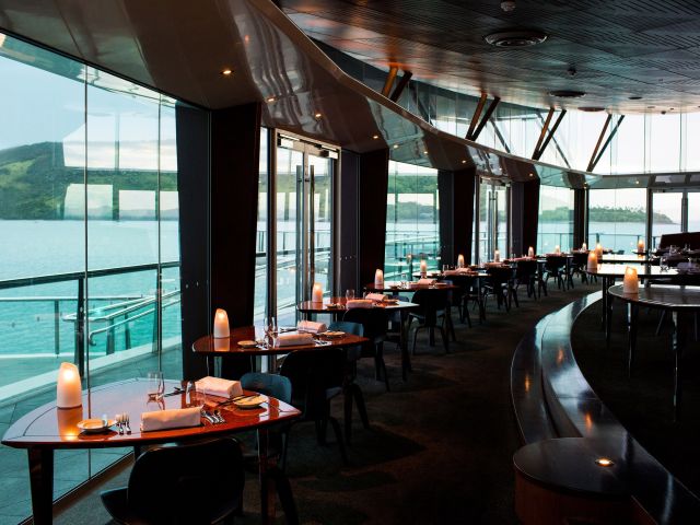 The moody, atmospheric interiors of Bommie Deck.