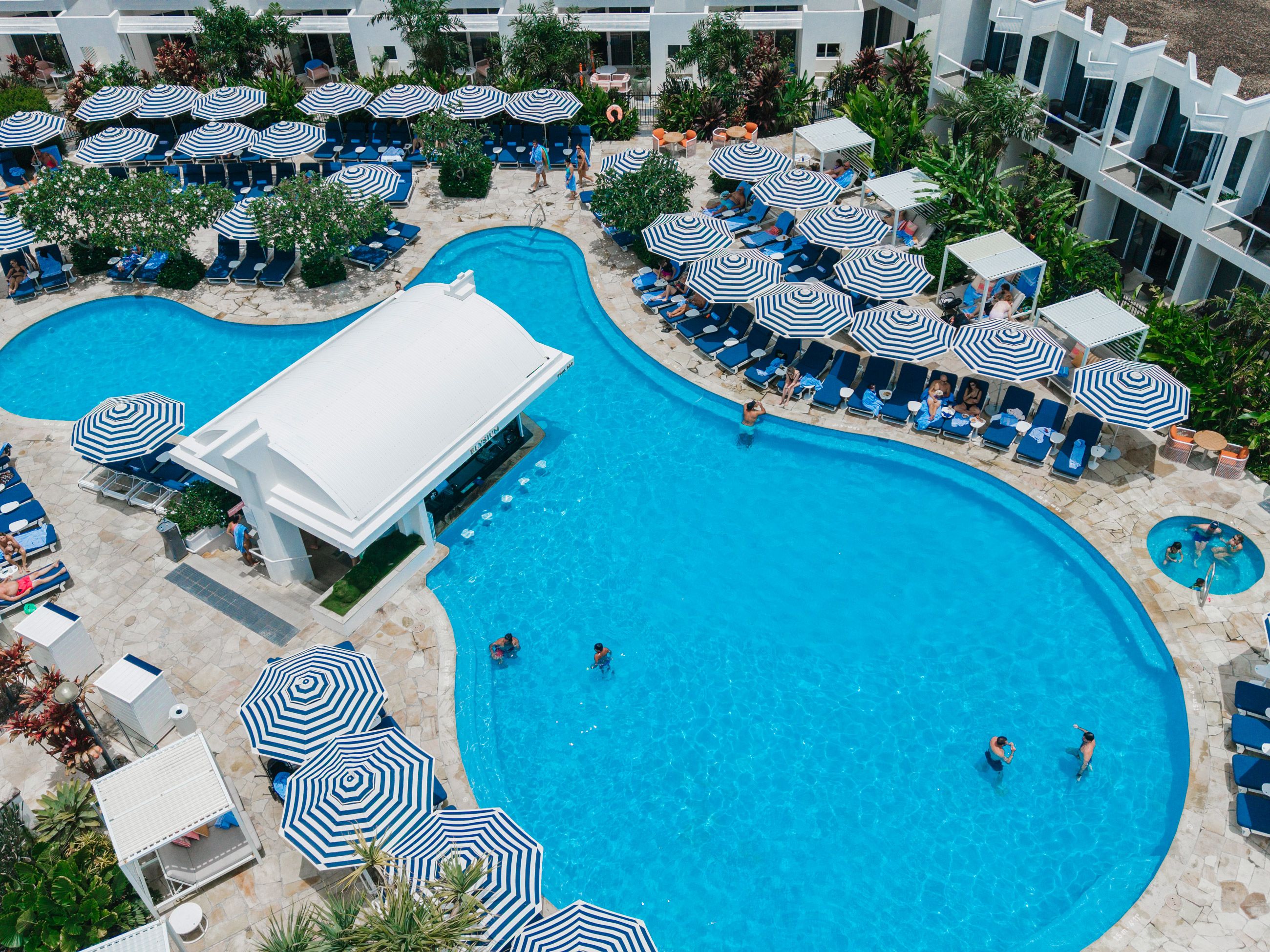 the pool at Elysium Noosa Resort