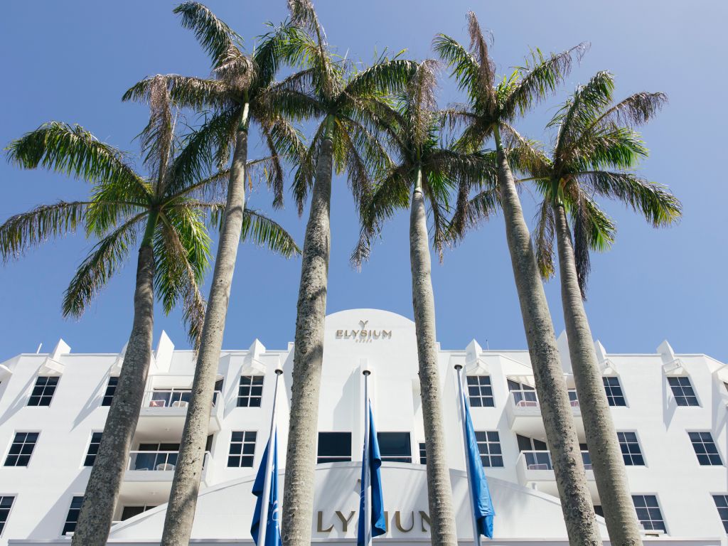 the exterior of Elysium Noosa Resort