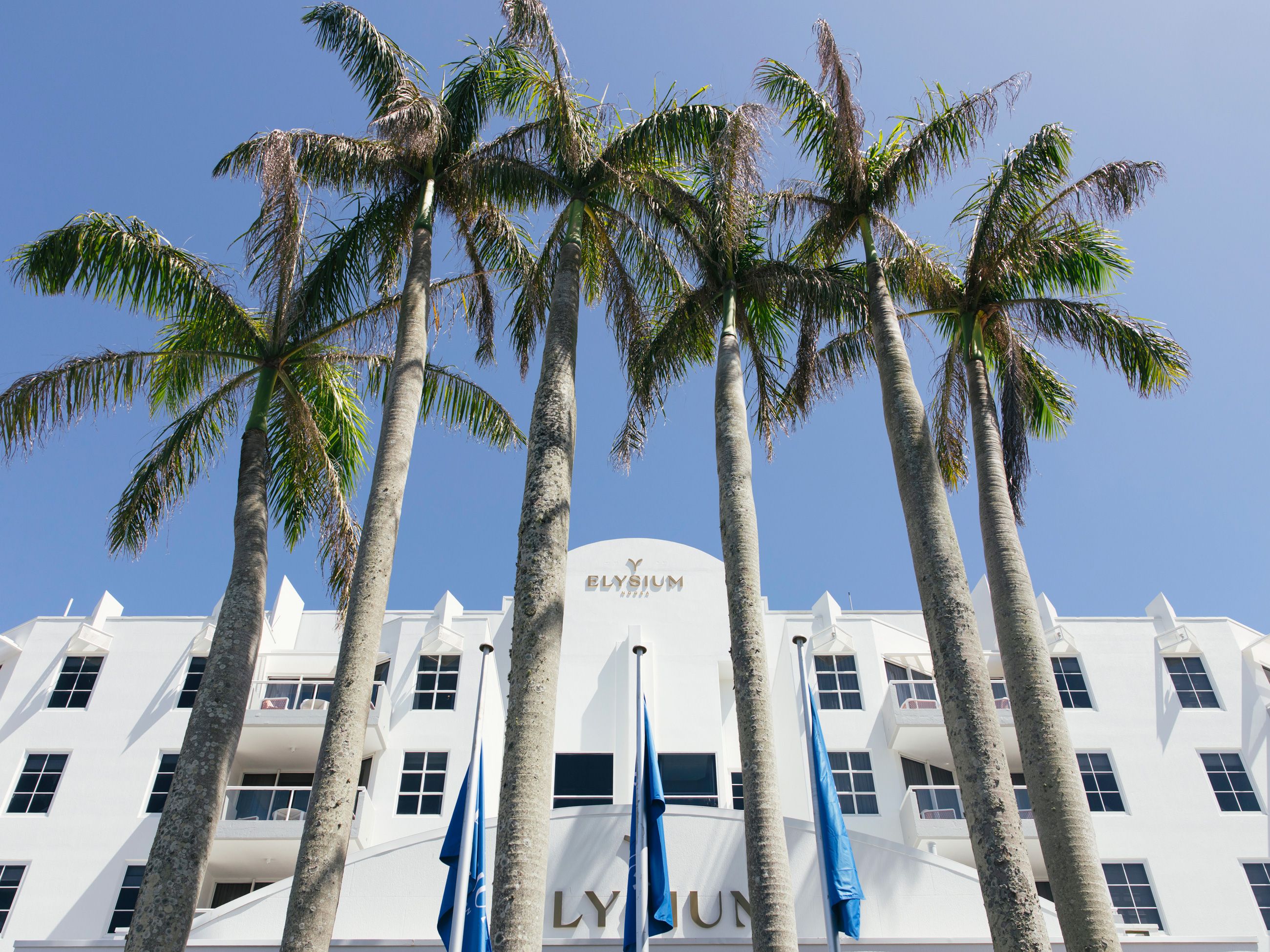the exterior of Elysium Noosa Resort