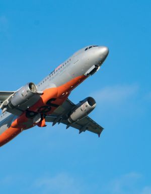 Jetstar Aircraft departing Adelaide