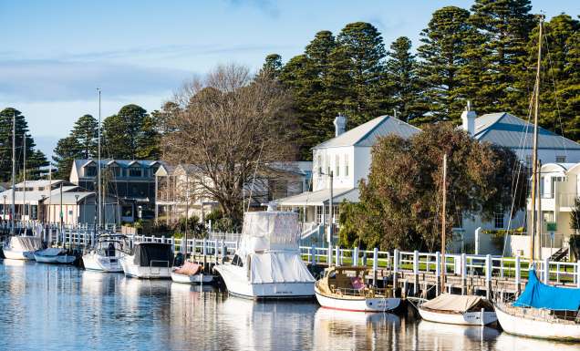 Port Fairy Riverside Walk on the Great Ocean Road