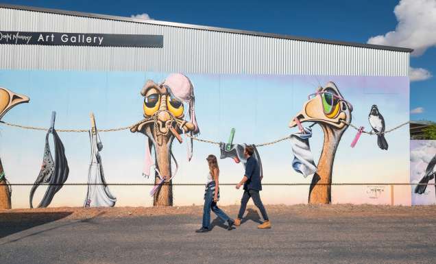 John Murray Art Gallery in Lightning Ridge