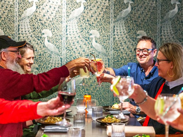foodie walking tour in bendigo at Ms Batterhams restaurant Bendigo foodie experiences