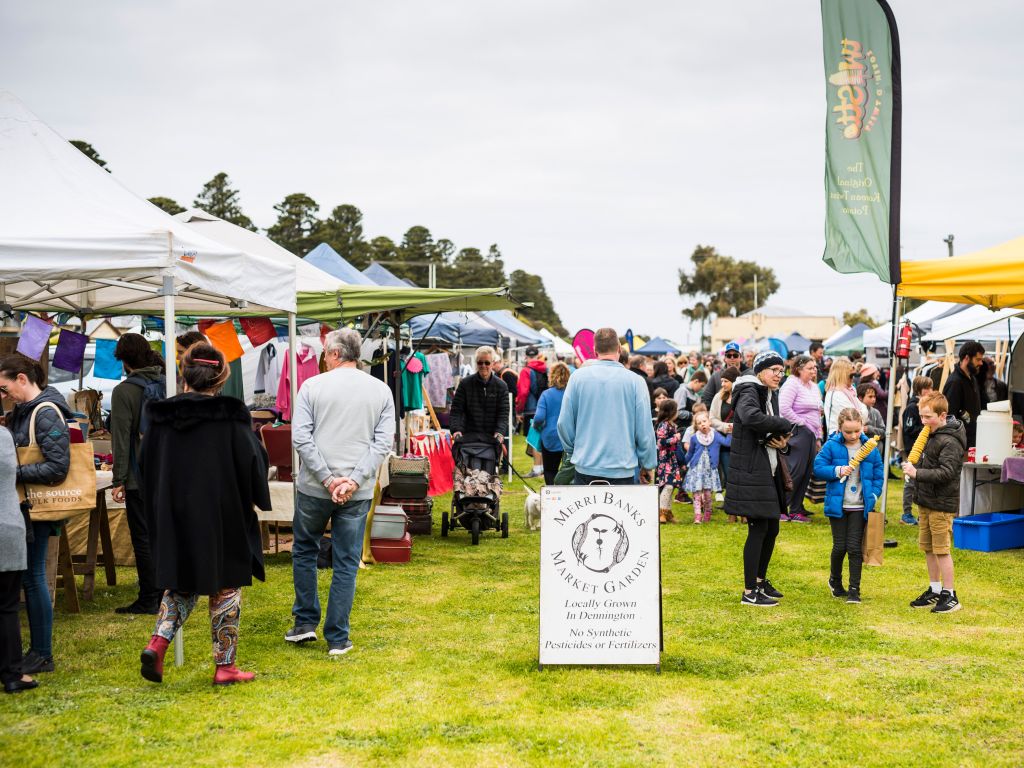 Port Fairy Farmers Market on the Great Ocean Road