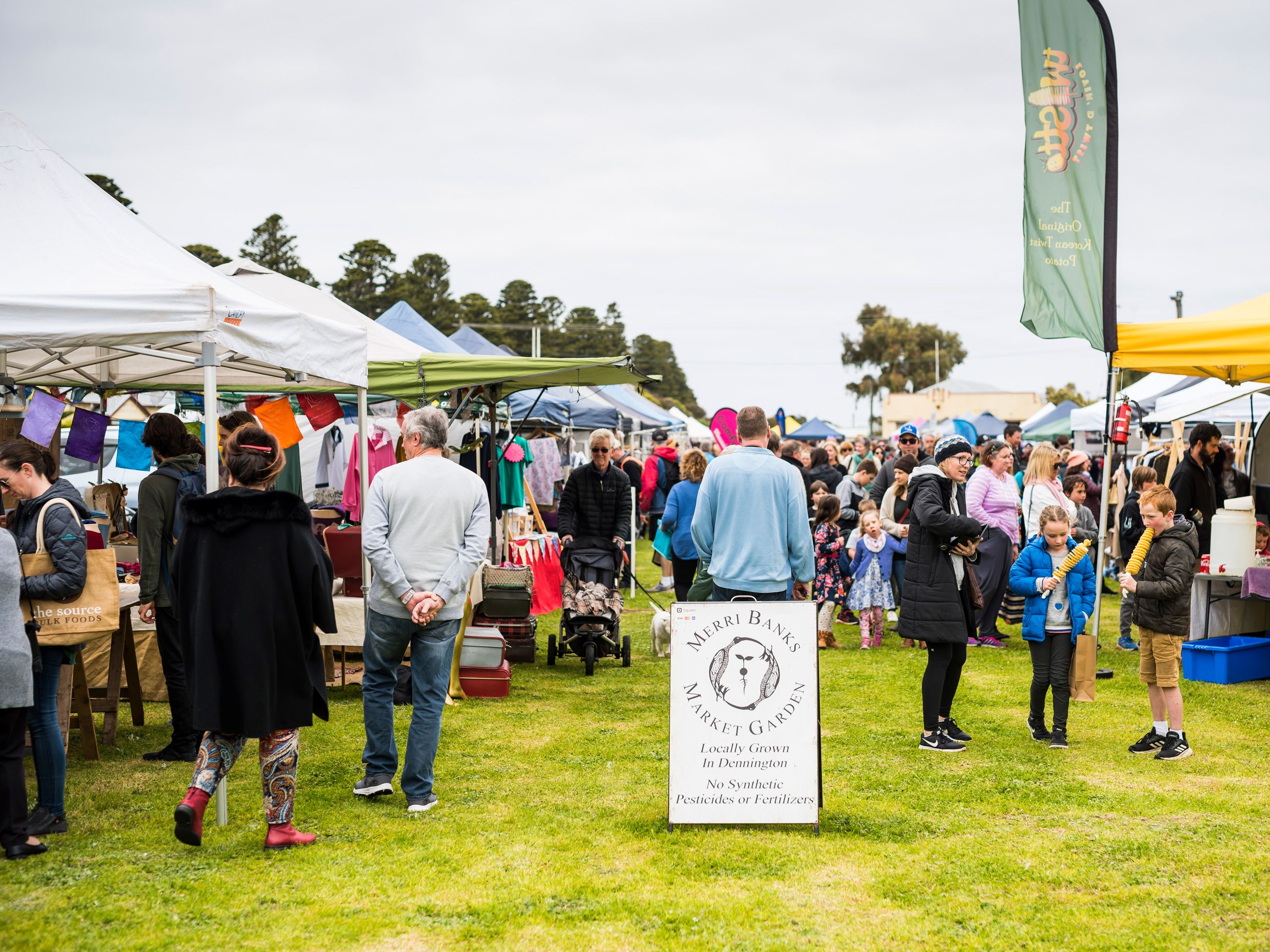 Port Fairy Farmers Market on the Great Ocean Road
