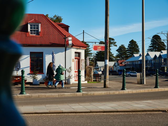 Streetscapes in Port Fairy on the Great Ocean Road