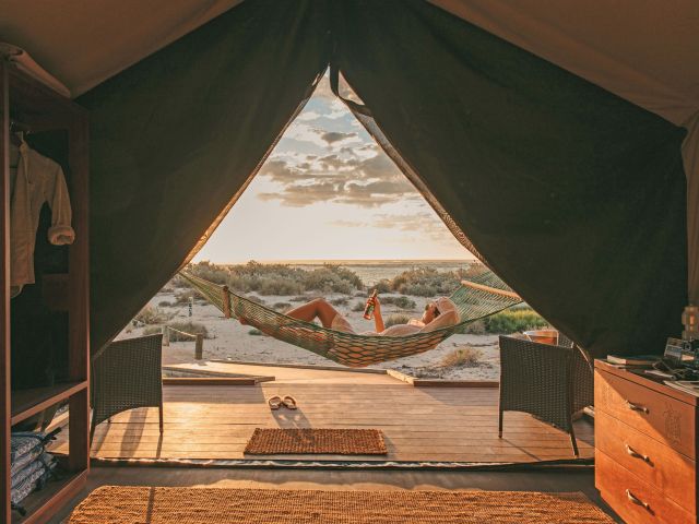 Sal Salis on Ningaloo Reef, WA