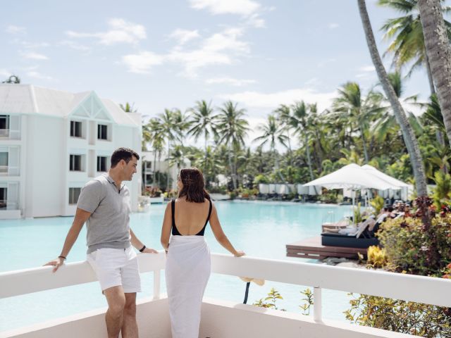 Couple at Sheraton Grand Mirage Resort Port Douglas