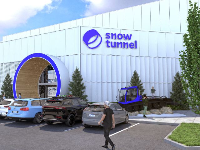 Snowtunnel Park in Melbourne, Victoria