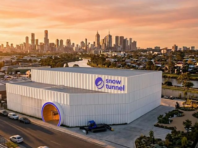 Snowtunnel Park in Melbourne, Victoria
