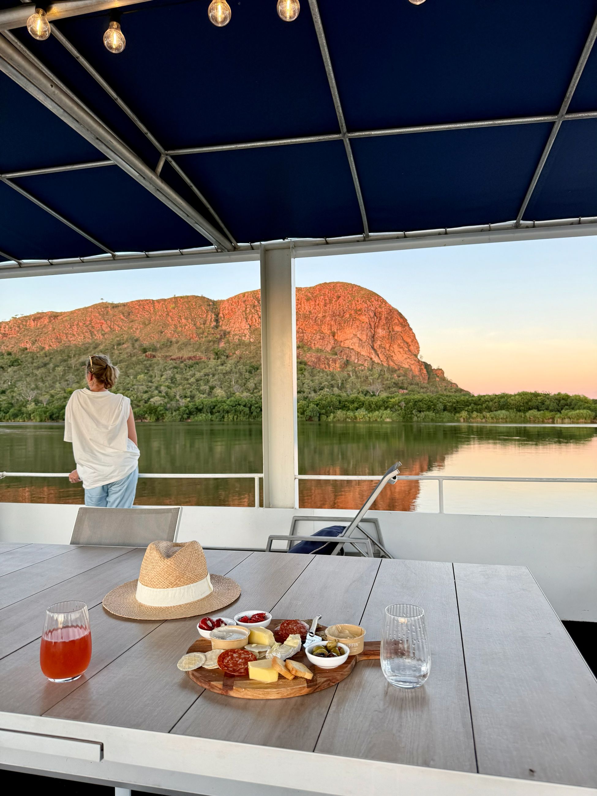 Sunset in the Kimberley onboard with Kimberley Spirit