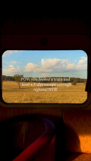 A 5-day train journey through regional NSW