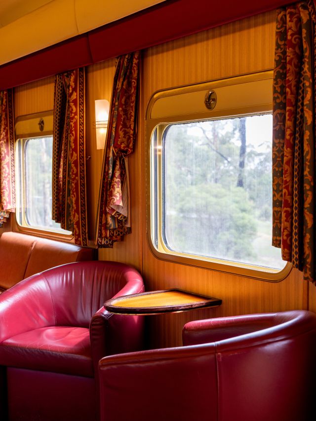 Vintage Rail Journeys Southern Aurora train carriage