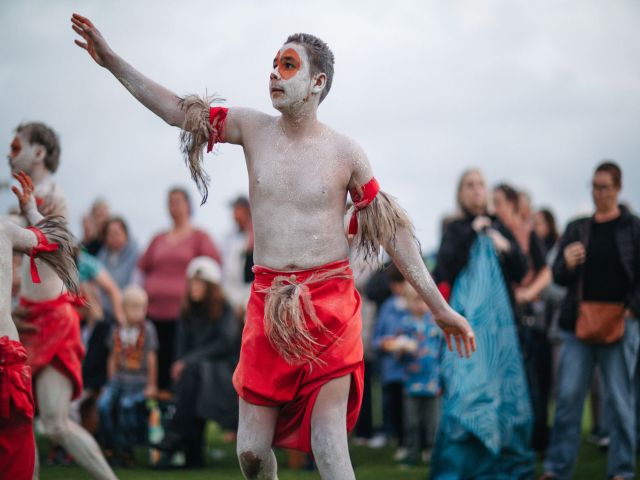 ultural dancer in Balgang, Albany