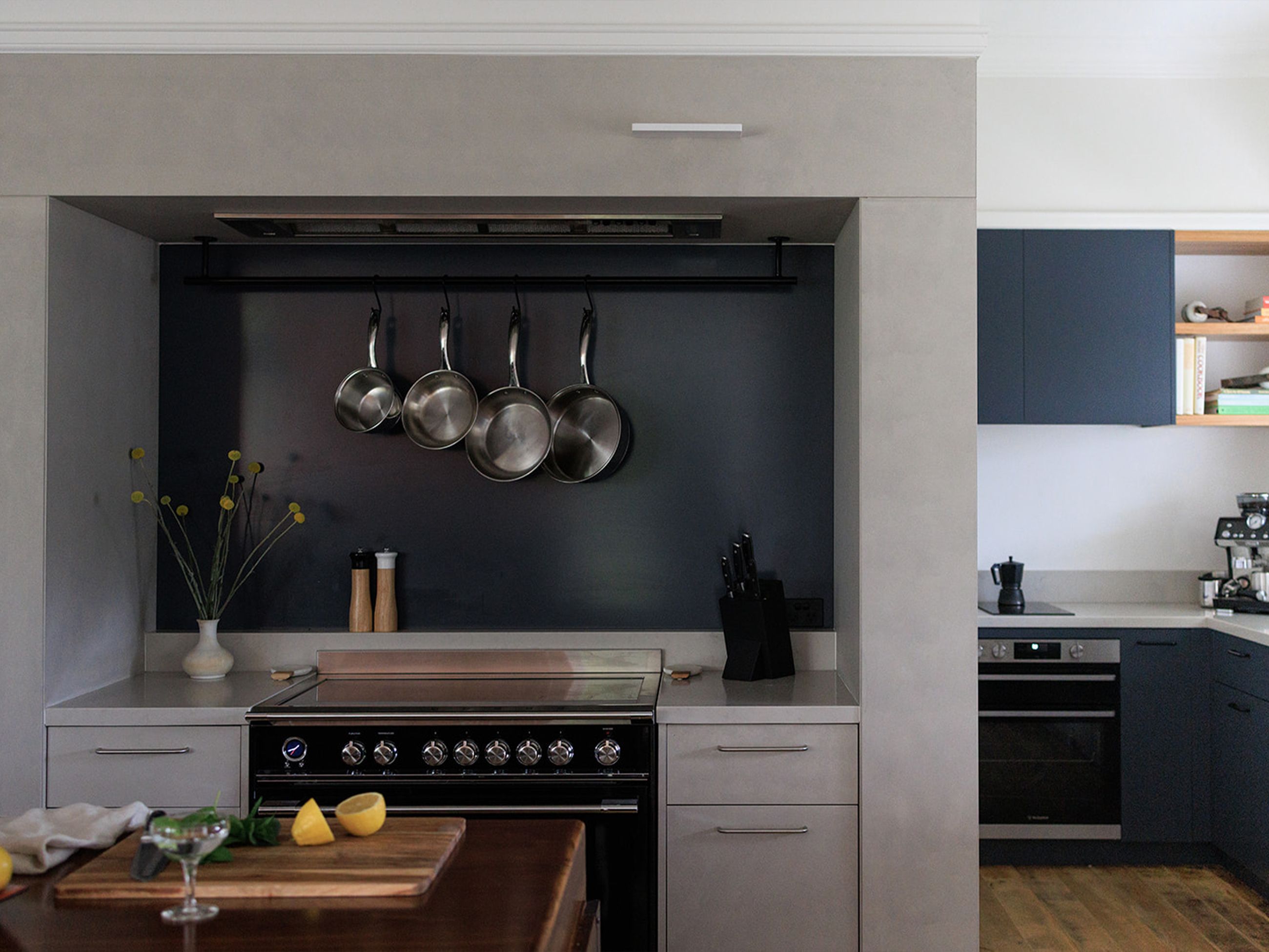 Country-style kitchen at Littleboune Guest House