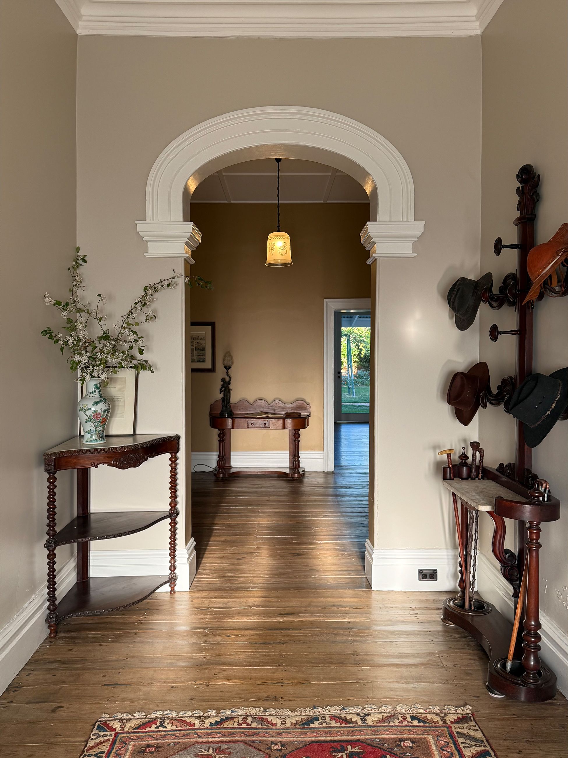 The entryway to Littlebourne Guest House