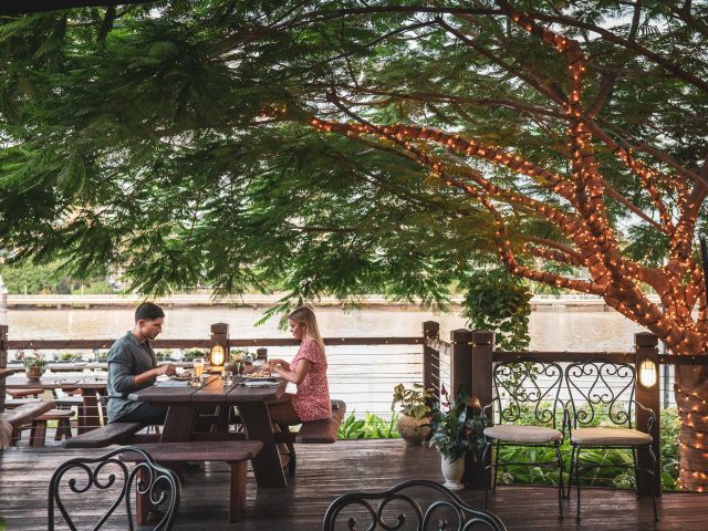 Medley Restaurant riverside views