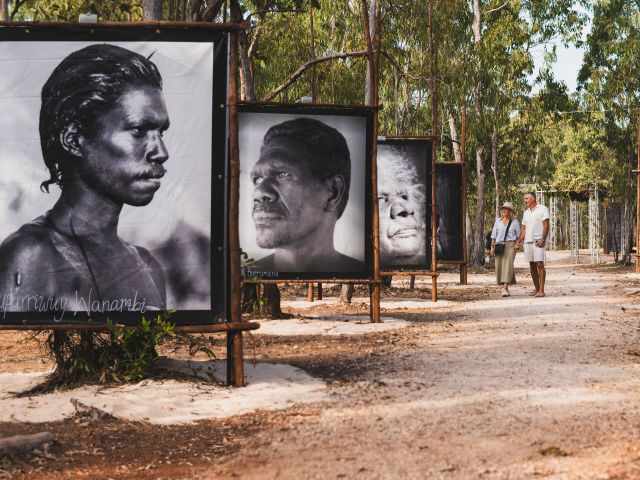 Indigenous art in the coastal town of Nhulunbuy