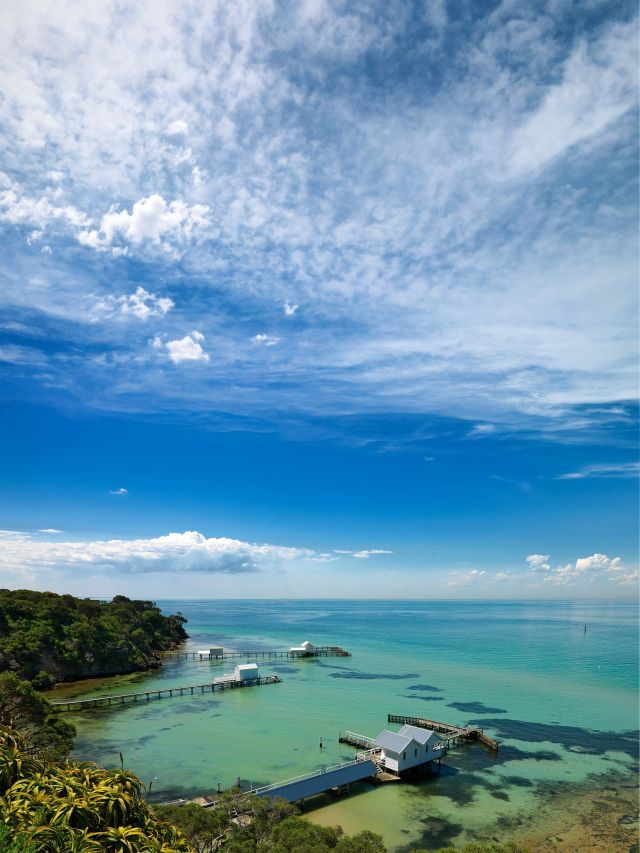 cliff mansions in Portsea