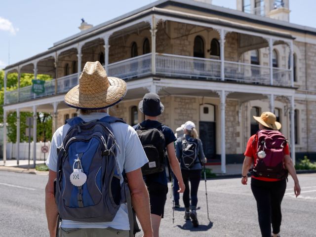 Walkers on The Aussie Camino, Limestone Coast, South Australia