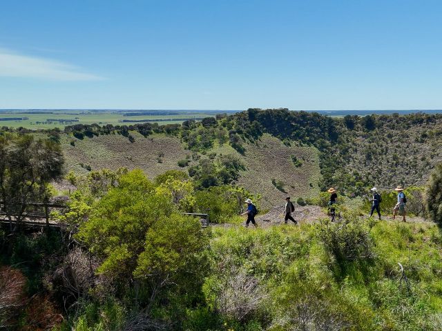 Walkers on The Aussie Camino, Limestone Coast, South Australia