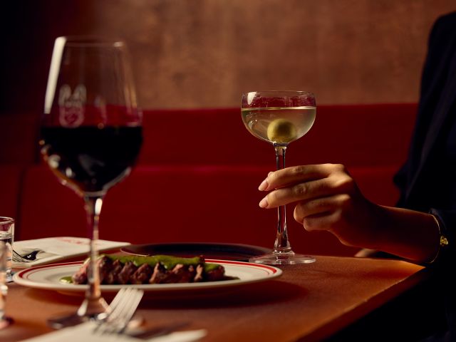 Two people dining at Frenchie in Melbourne