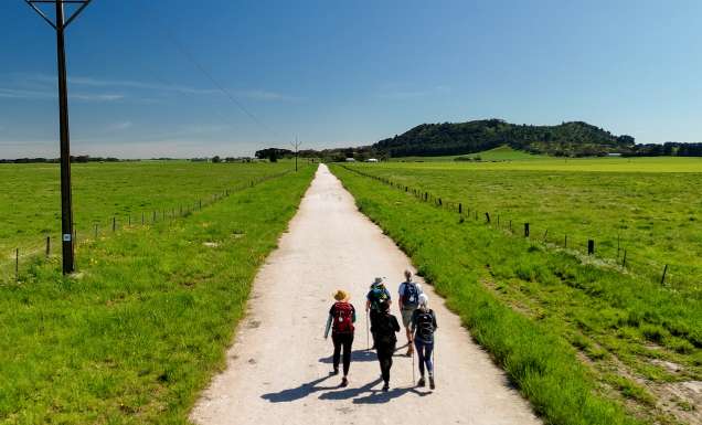 Walkers on The Aussie Camino, Limestone Coast, South Australia