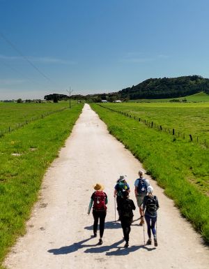 Walkers on The Aussie Camino, Limestone Coast, South Australia
