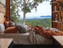 inside a cabin at heyscape denmar Western australia