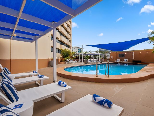 Hilton Darwin pool deck
