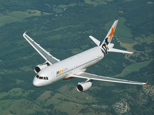 Jetstar Airbus A320 plane