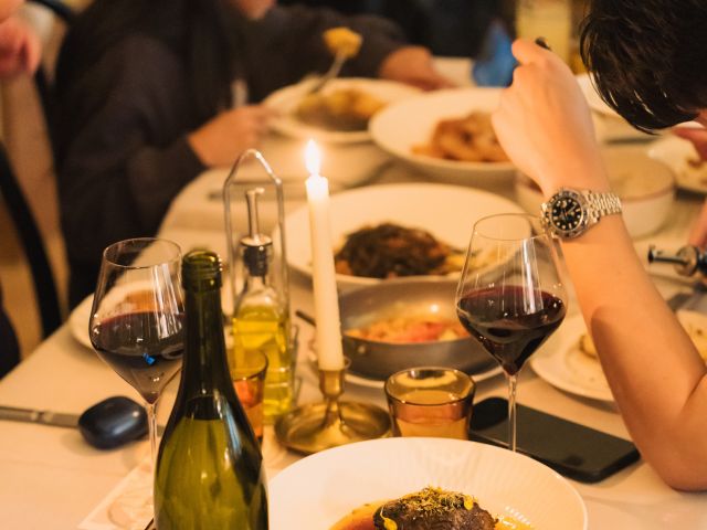 Dine by candlelight at Spaghetti Club
