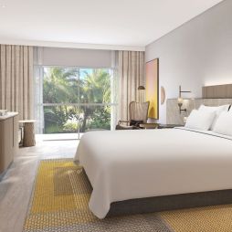 Guest room at hilton palm cove cairns resort and spa