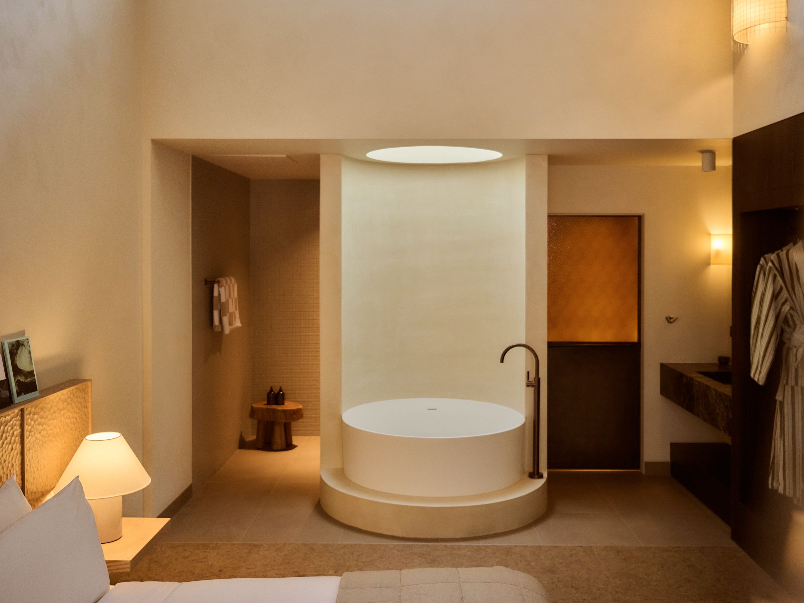 Suite bathroom at Surf Hotel Torquay