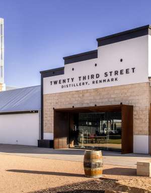 23 street distillery facade