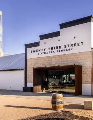 23 street distillery facade