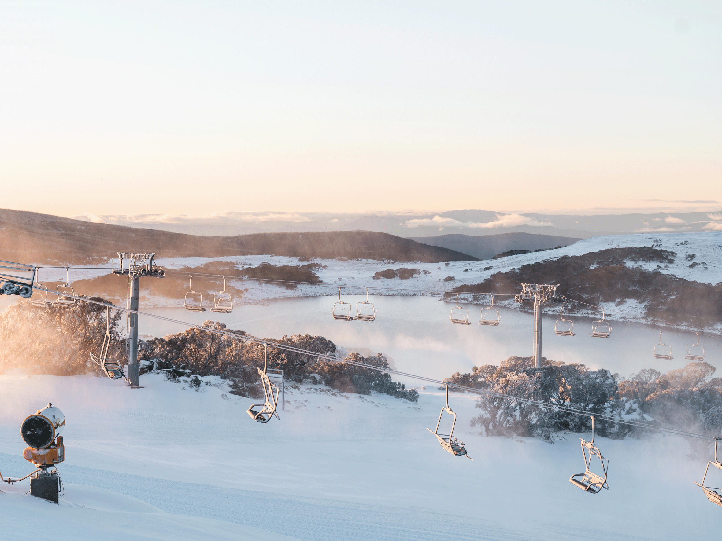 Falls Creek chairlift