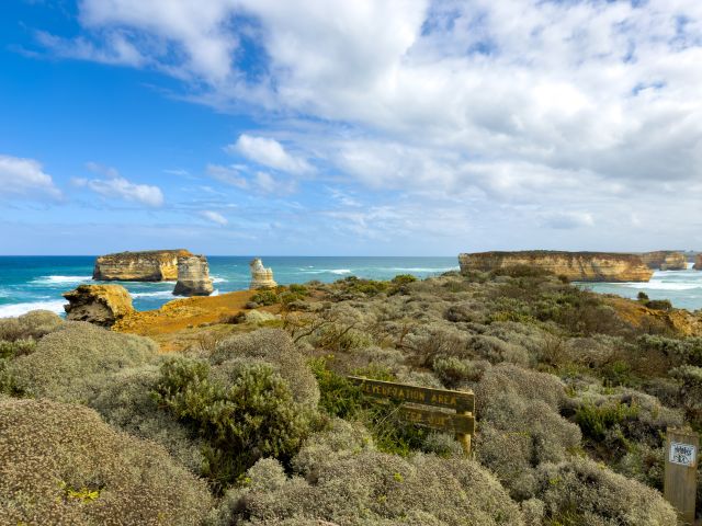 The Bay of Islands on the Great Ocean Road