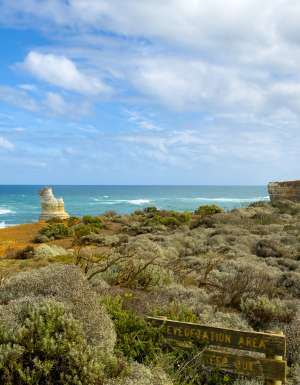 The Bay of Islands on the Great Ocean Road