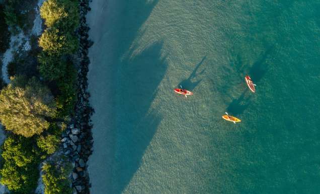 kayakers on lake macquarie local secrets