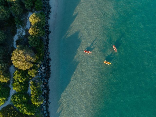 kayakers on lake macquarie local secrets