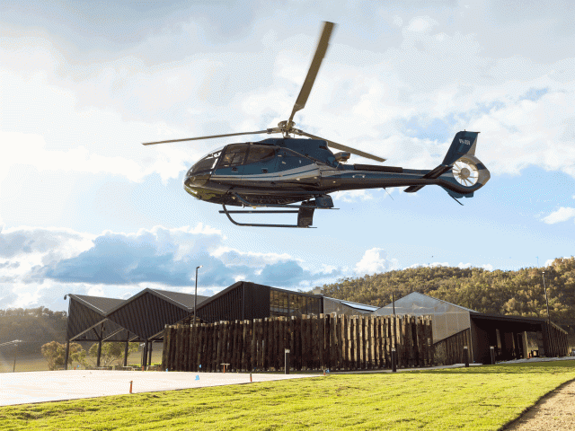 Meteroa Vineyard helicopter