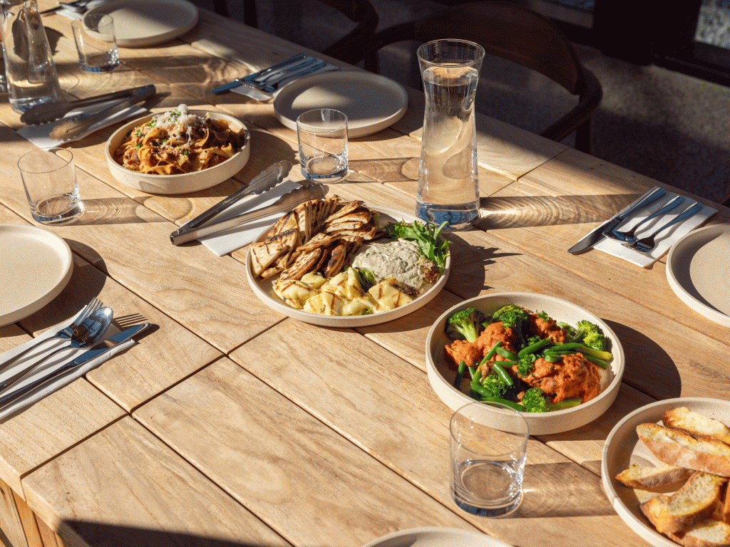 meteora vineyard food